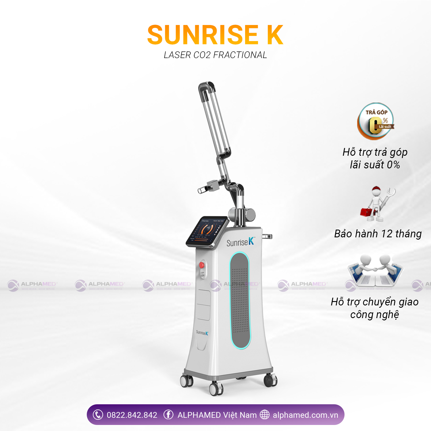 Laser CO2 Fractional Sunrise K