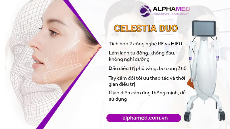 Ưu điểm vượt trội của máy nâng cơ CELESTIA DUO