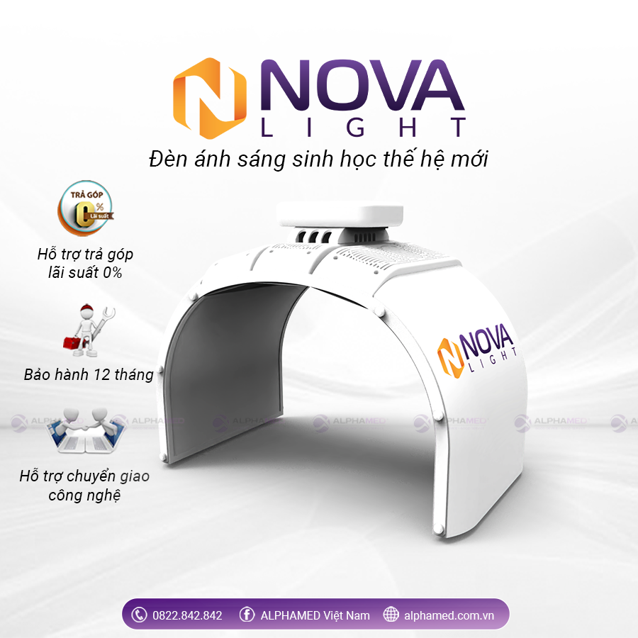 Novalight – Đèn ánh sáng sinh học thế hệ mới điều trị da không xâm lấn