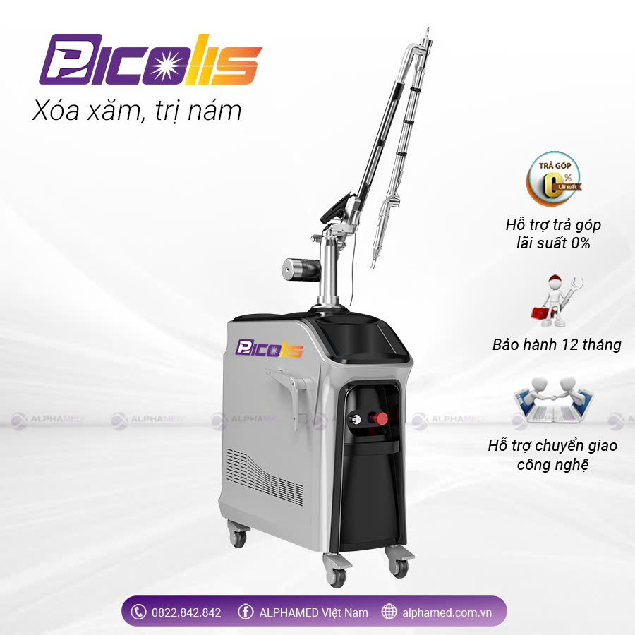 Laser ND:YAG Picolis – Công nghệ xóa xăm & trị sắc tố an toàn