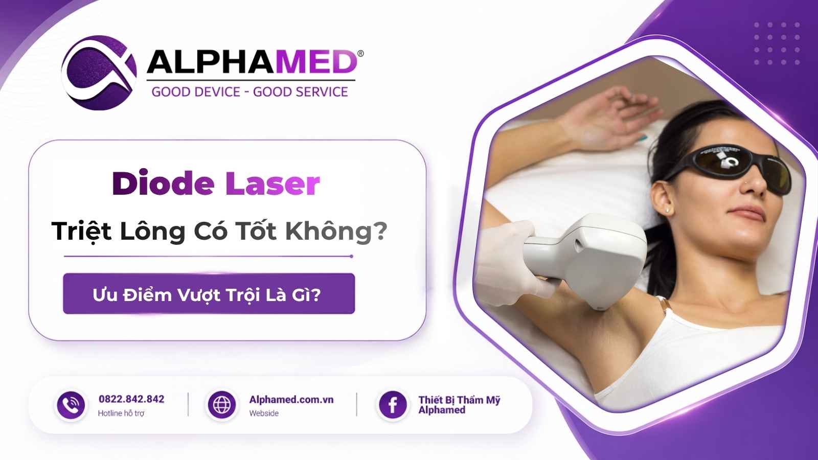 Diode Laser Triệt Lông Có Tốt Không?
