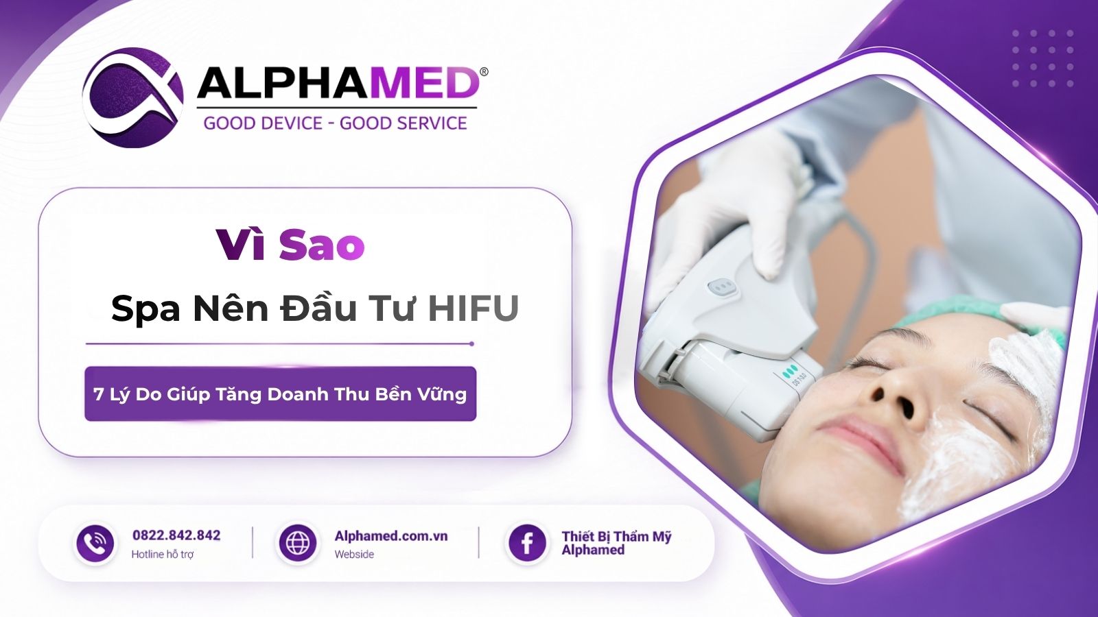 Vì Sao Spa Nên Đầu Tư HIFU?