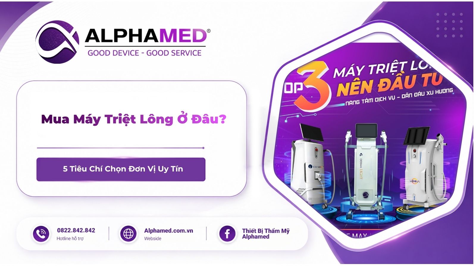 Mua Máy Triệt Lông Ở Đâu?