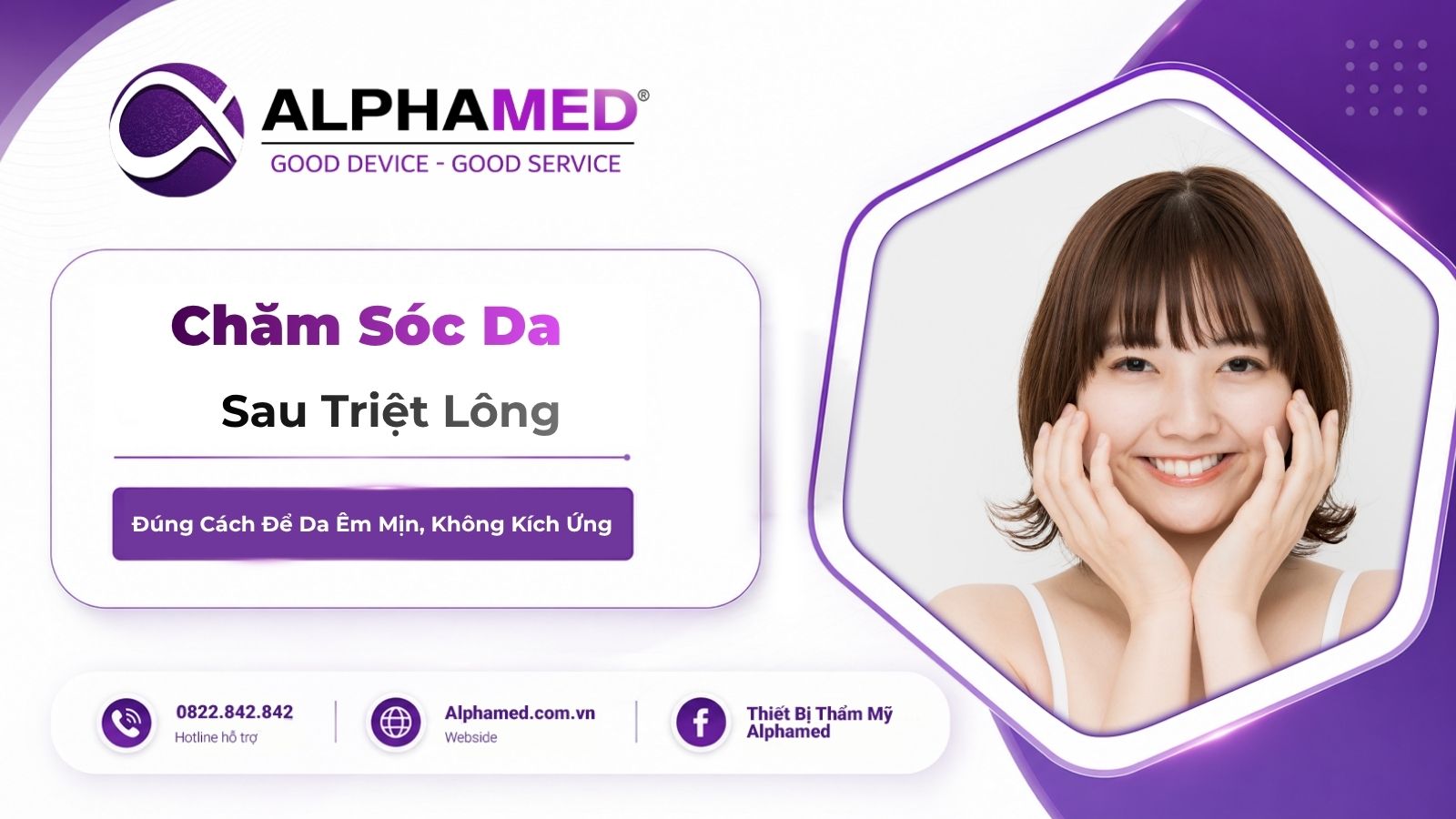 Chăm Sóc Da Sau Triệt Lông Đúng Cách Để Da Êm Mịn, Không Kích Ứng