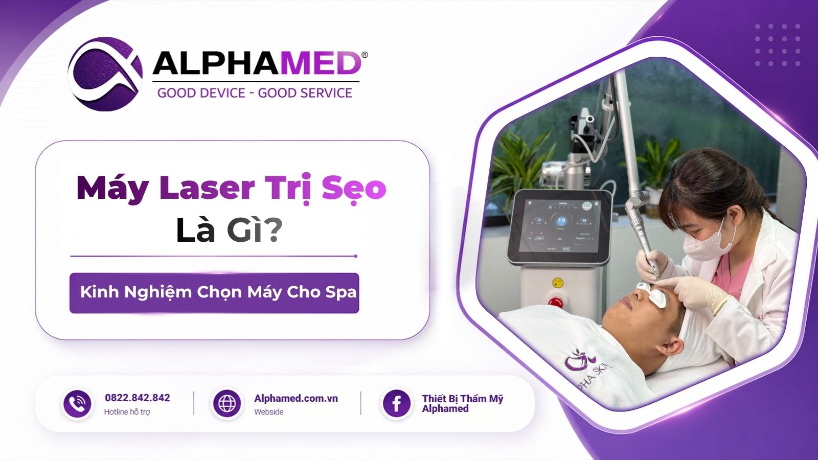 Máy Laser Trị Sẹo Là Gì? Kinh Nghiệm Chọn Máy Cho Spa