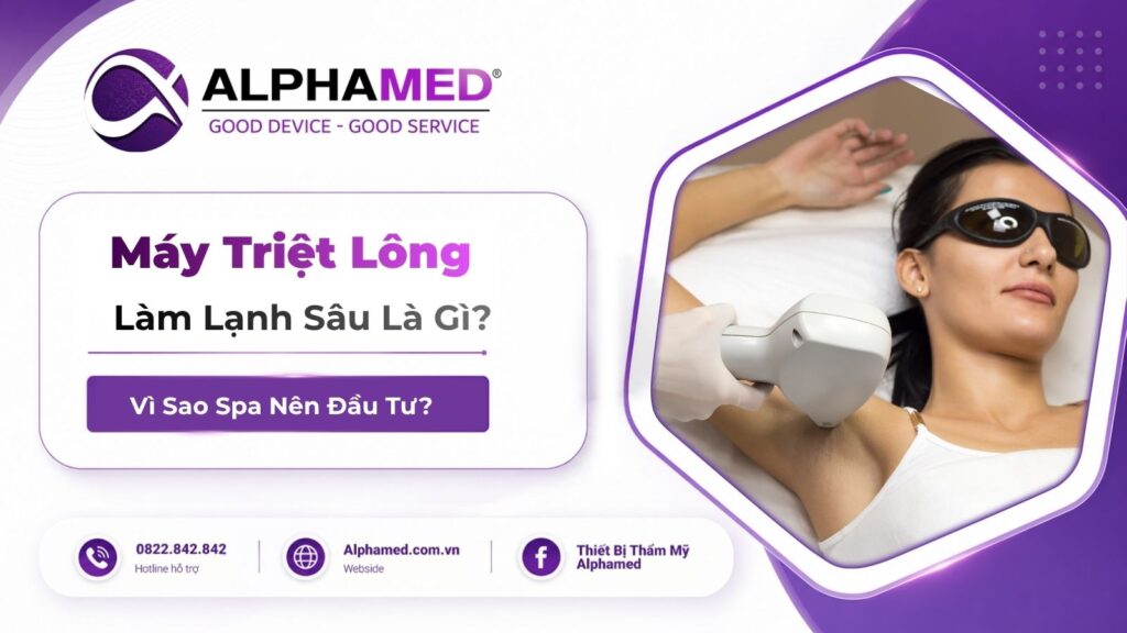 Máy Triệt Lông Làm Lạnh Sâu Là Gì?