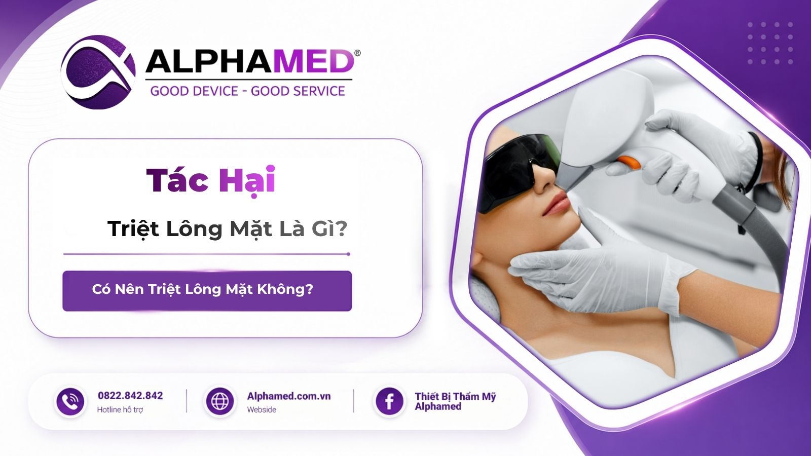 Tác Hại Của Triệt Lông Mặt Là Gì? Có Nên Triệt Lông Mặt Không?