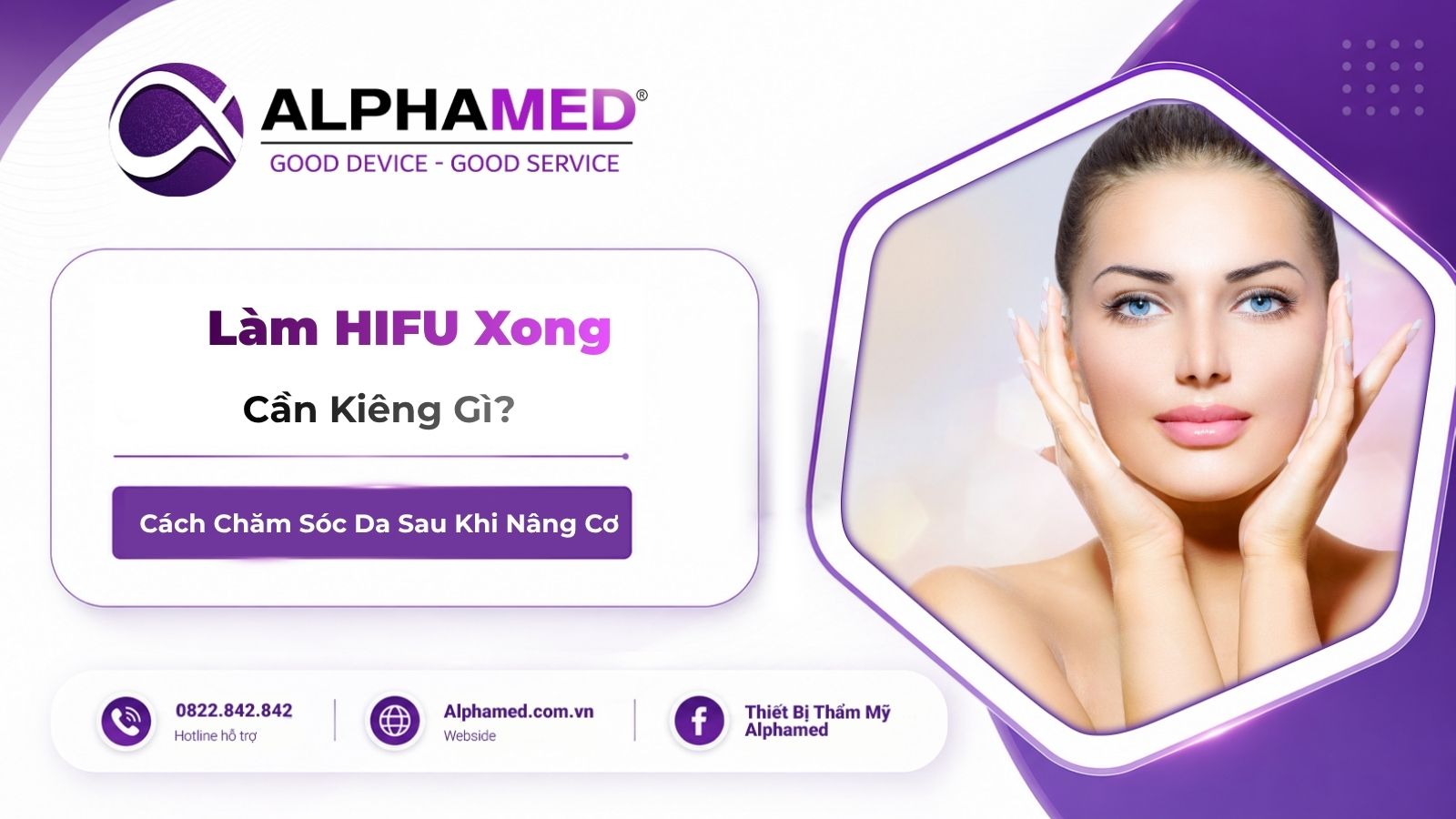 làm HIFU xong cần kiêng gì